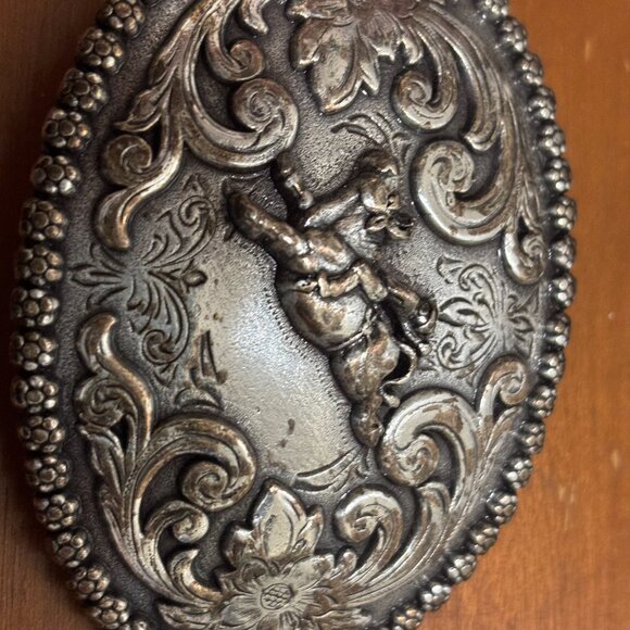 Nocona Bull Rider Belt Buckle - Picture 4 of 4